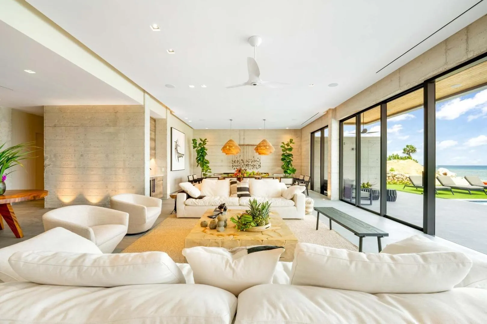Bella Rocca - Luxurious Ocean Estate With Private Pool, Heated Spa, & Designer Interiors Gun Bay Daire